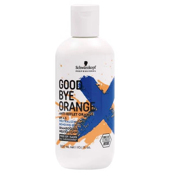 pomarańczowy szampon białe włosy