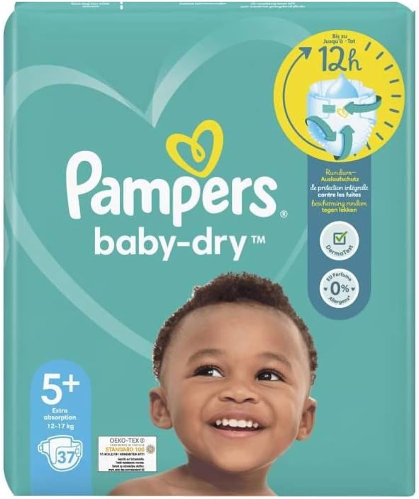 pampers 5 baby black