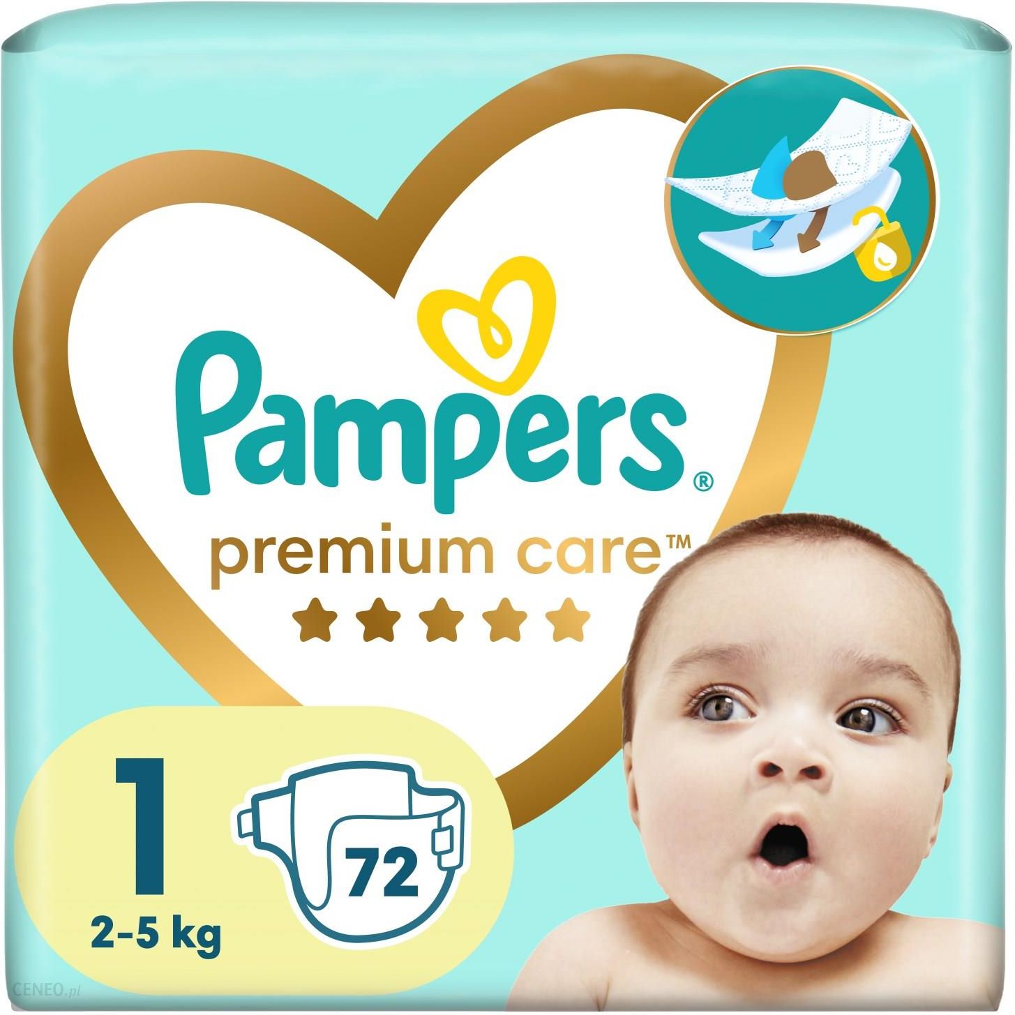 pampers pieluszki premium care 1 newborn opinie