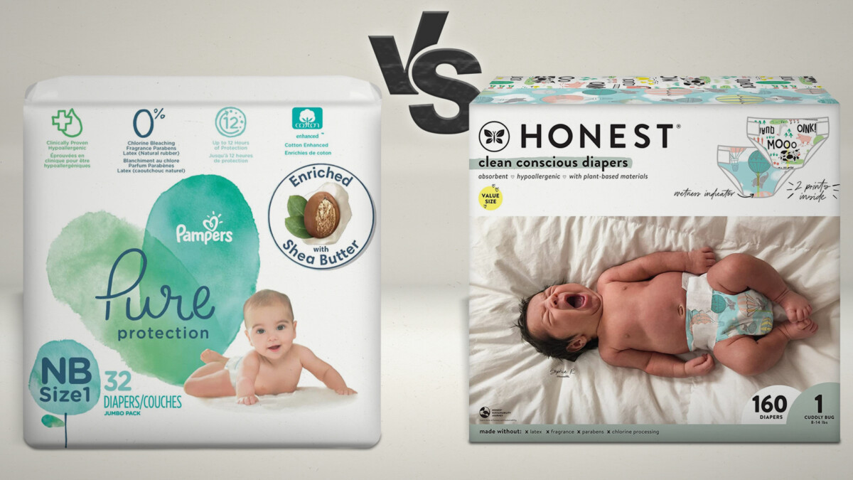 pampers pure harmony difference
