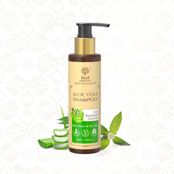 nawilżający szampon neem aloe vera 210g marki khadi