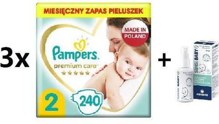 pampers premium care odparzenia