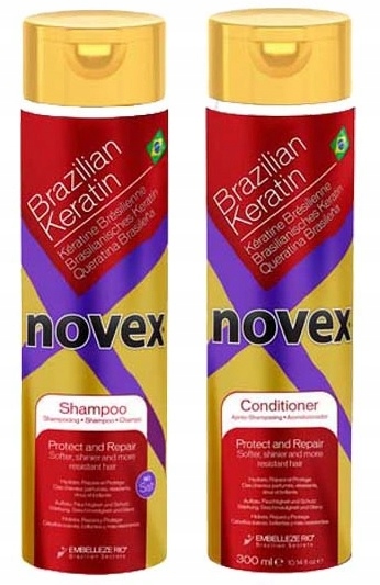 novex brazilian keratin szampon opinie