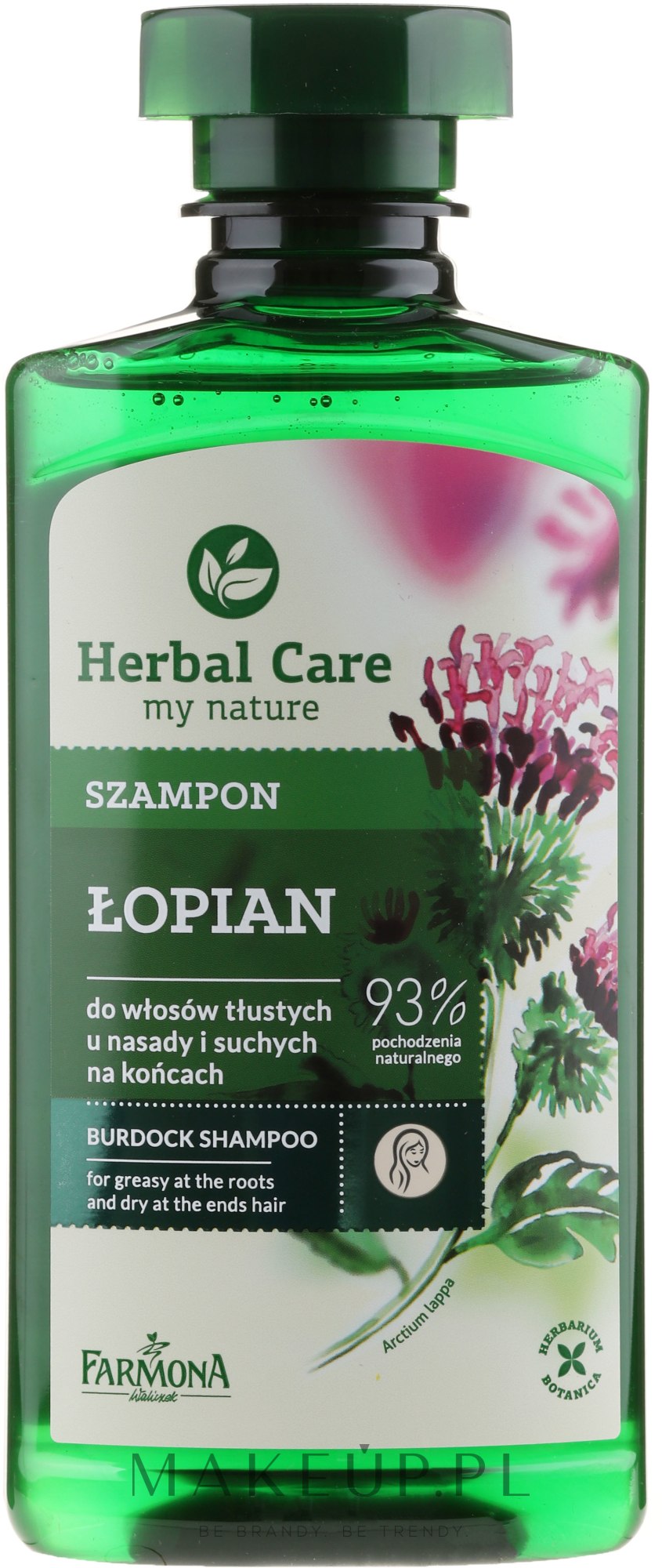 herbal care lopan szampon