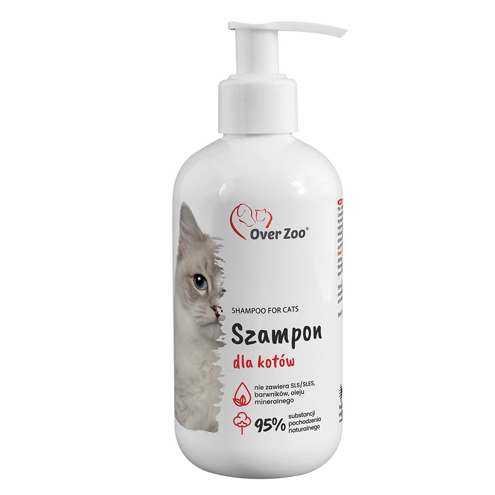 szampon w sprayu dla kota