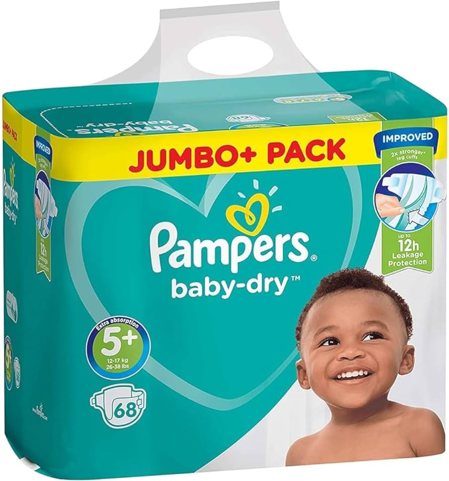 pampers active baby dry 3 68 sztuk