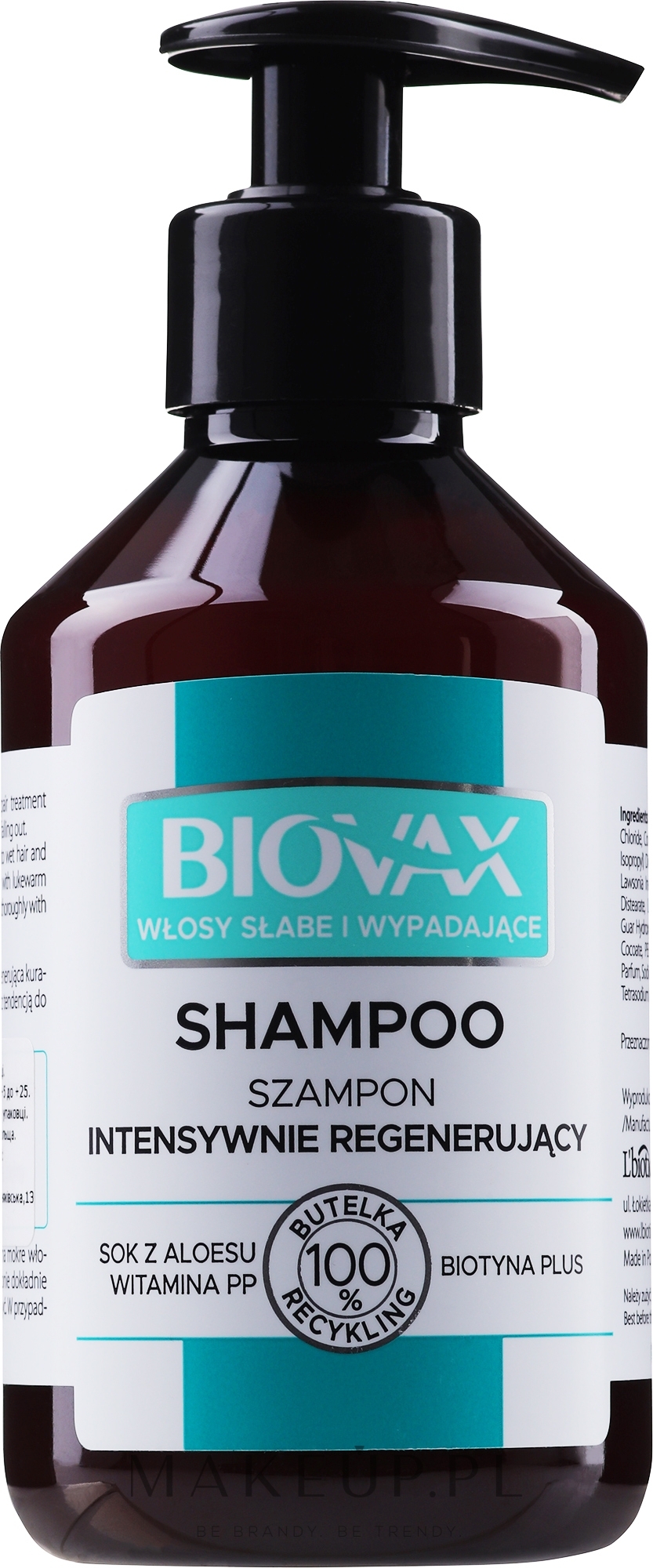 biovax szampon przeciw wypadaniu aloes