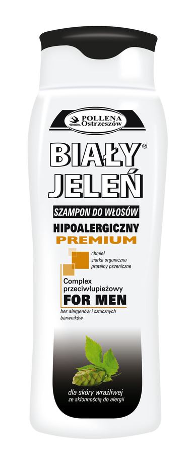 biały jeleń chmiel szampon hipoalergiczny 300 ml