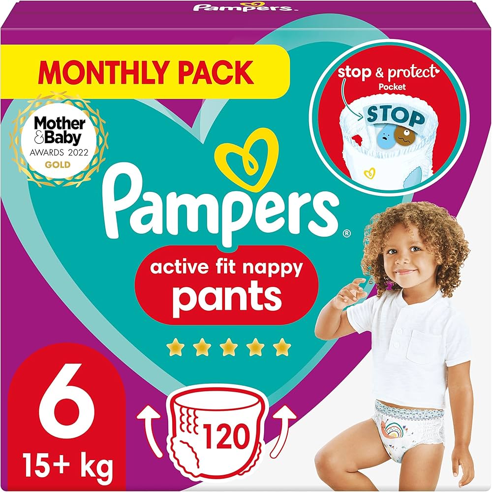 pampers size 7 active fit