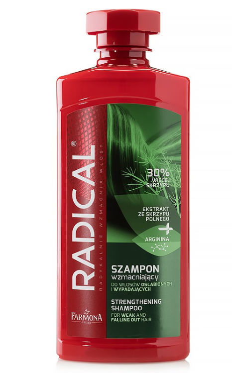 arginin+ wachstums-faktor szampon do włosów normalnych do codziennego stosowania
