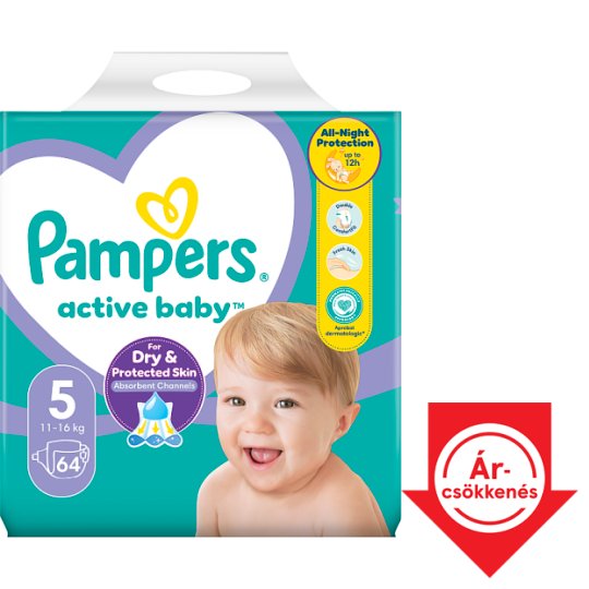 gazetka tesco pampers active baby 71