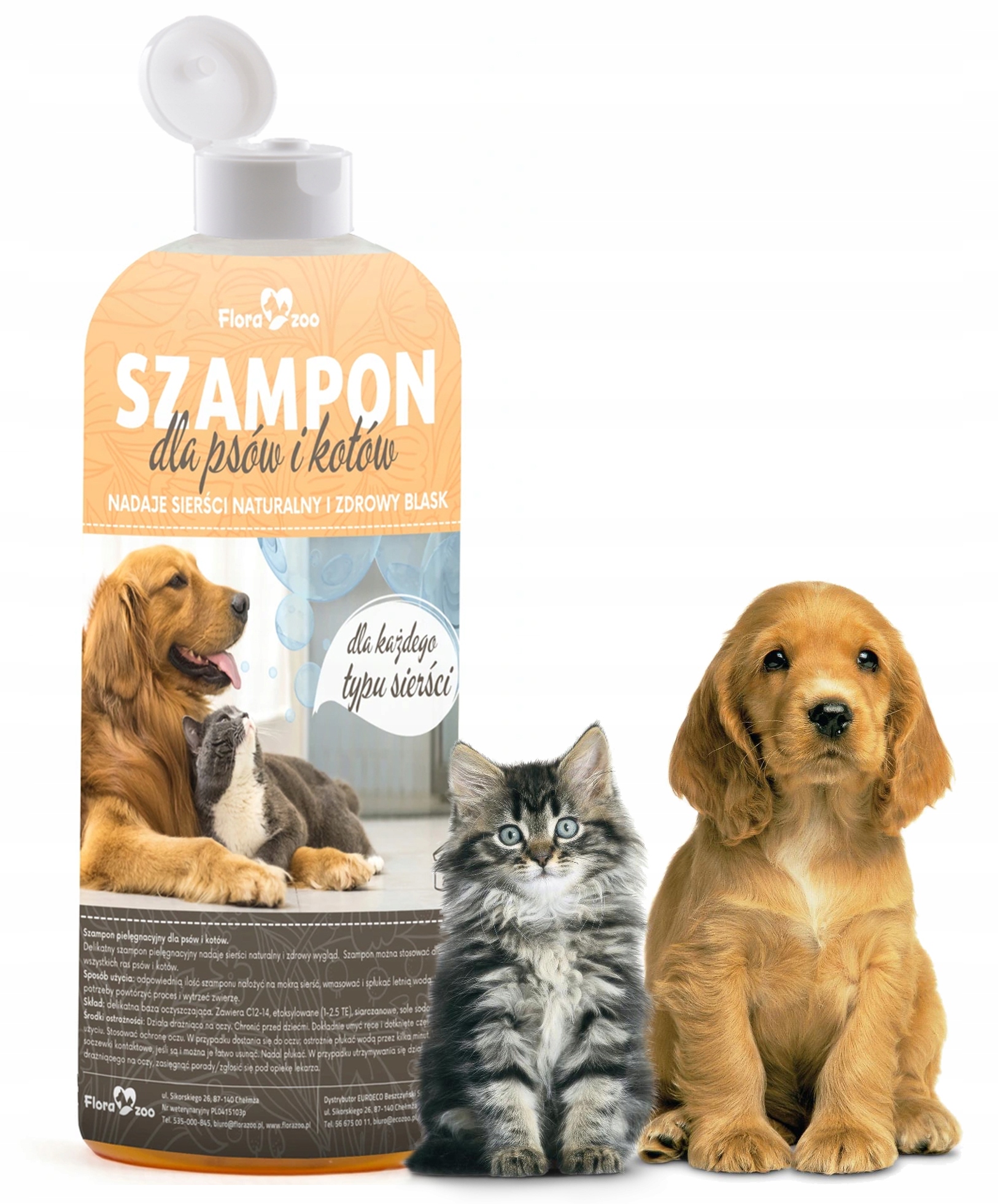 czy szampon dla kotów nadaje sie dla psa