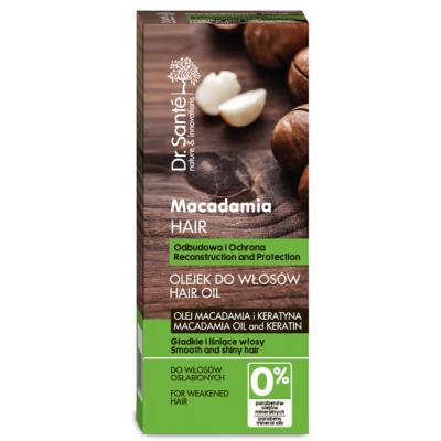 dr sante macadamia hair olejek do włosów odbudowujący opinie