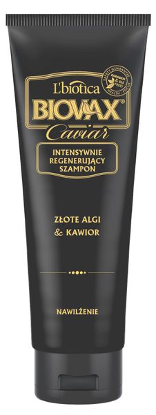 biovax caviar złote algi & kawior szampon nawilżenie 200ml