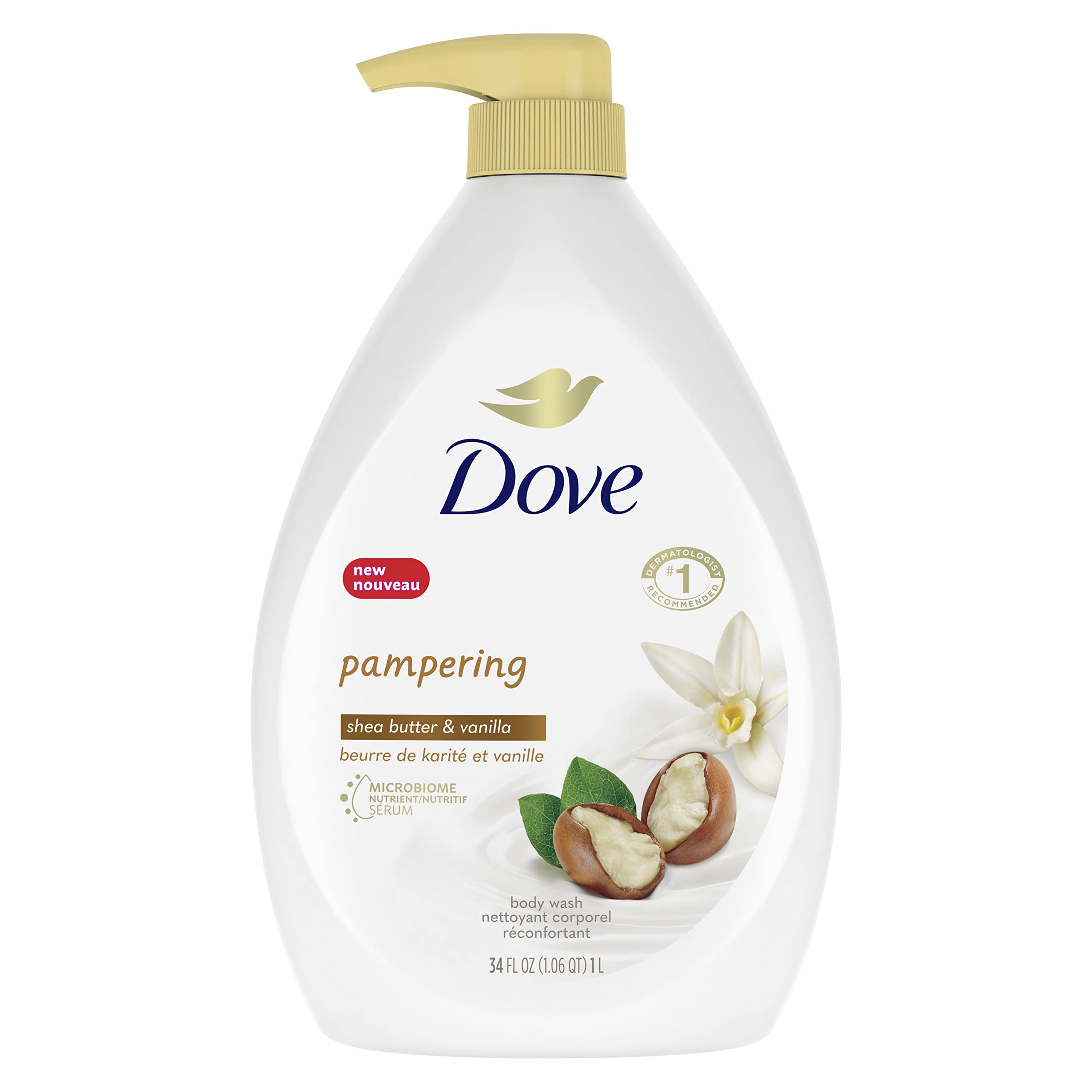 dove purely pampering