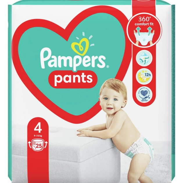 pieluchomajtki mega box pants 4 maxi 104 szt pampers 0215397