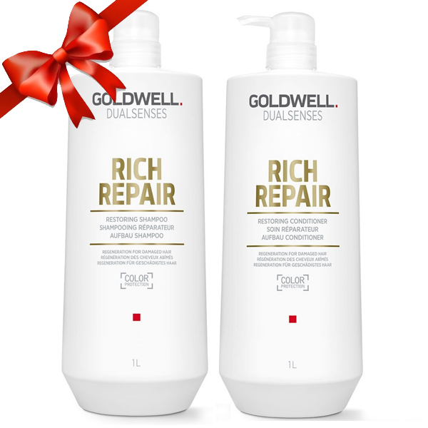 goldwell rich repair szampon 1000ml ceneo