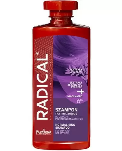 farmona radical szampon normalizujący do włosów przetłuszczających się 400 ml
