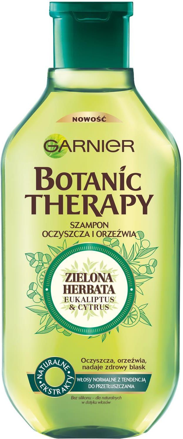 garnier botanic therapy szampon zielona herbata opinie