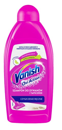 vanish szampon do prania dywanów opinie