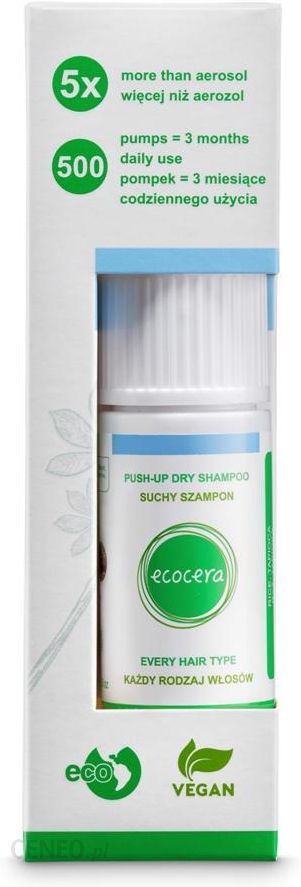 ecocera suchy szampon natura