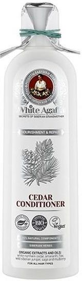 babcia agafia white szampon cedrowy odżywienie i regeneracja