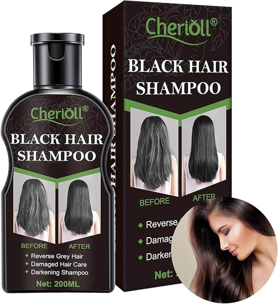 szampon przyciemniający włosy czarne