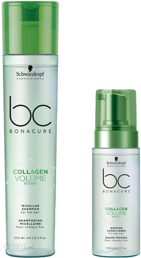 chwarzkopf bc collagen volume boost micelarny szampon zwiększający objętość