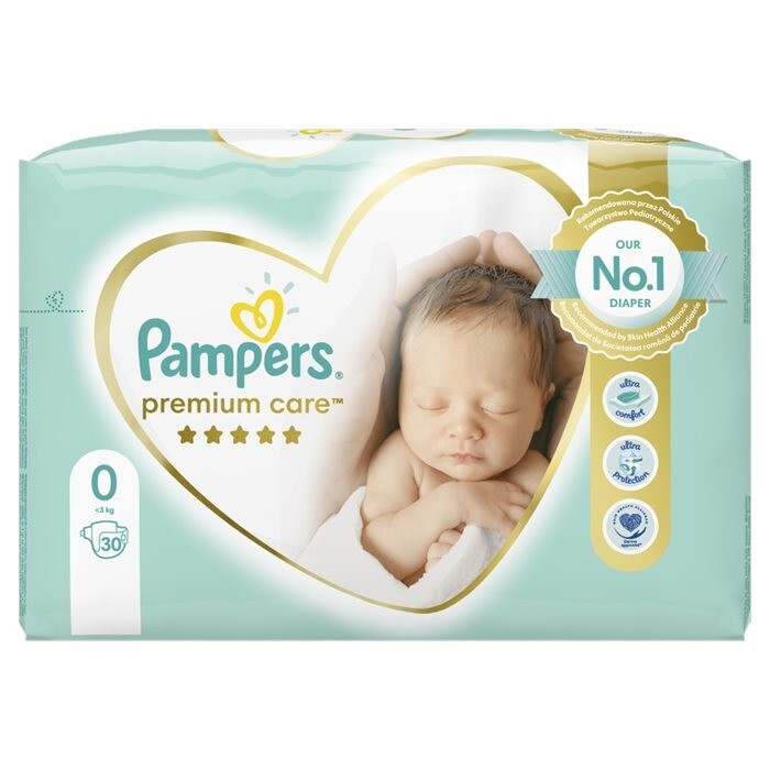 pampers premium care niemowle