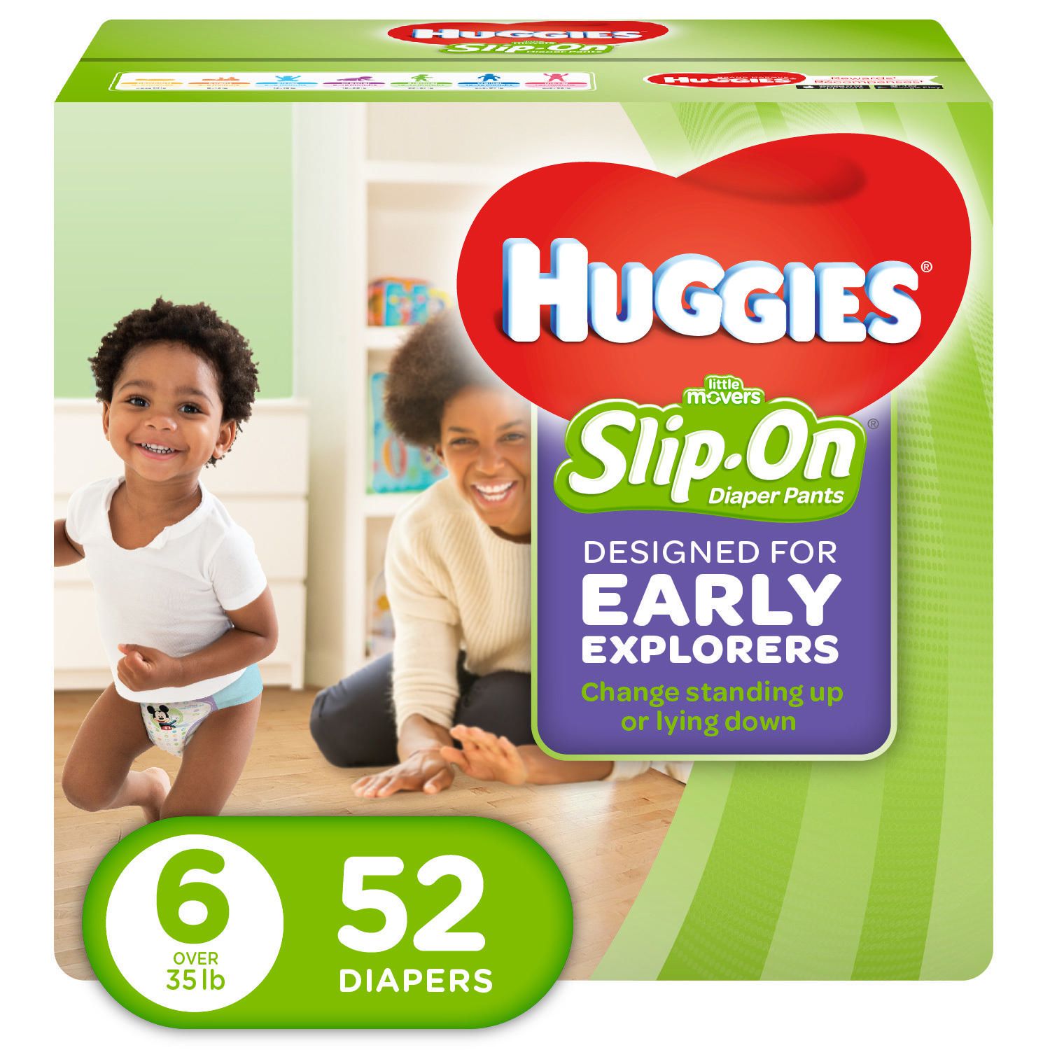 huggies slip on