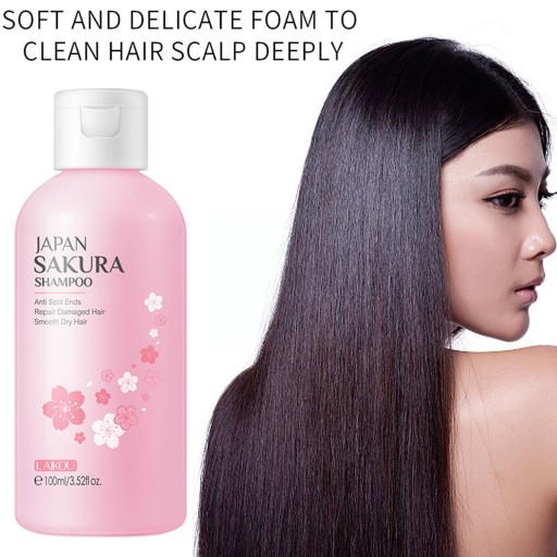 reklama szampon do włosów japonka dziewczynek