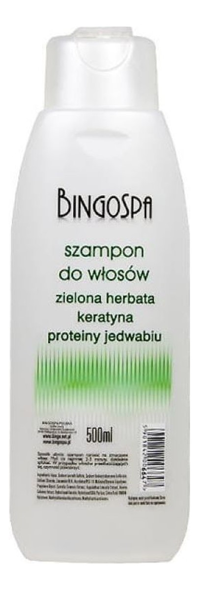 szampon z odżywką z zielonej herbaty bingospa wizaż