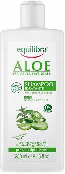 equilibra aloesowy szampon nawilżający 250ml