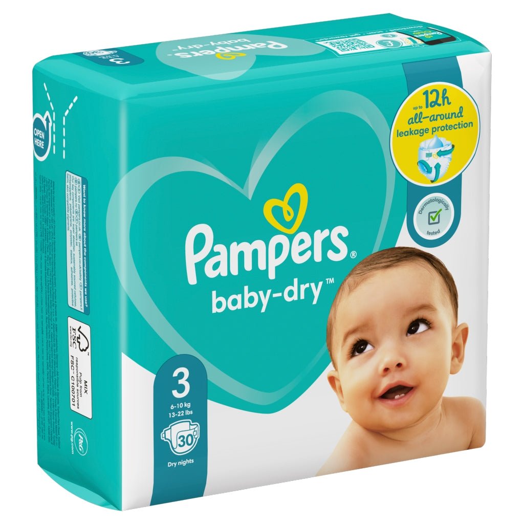 pampers baby dry 3 116sztuk