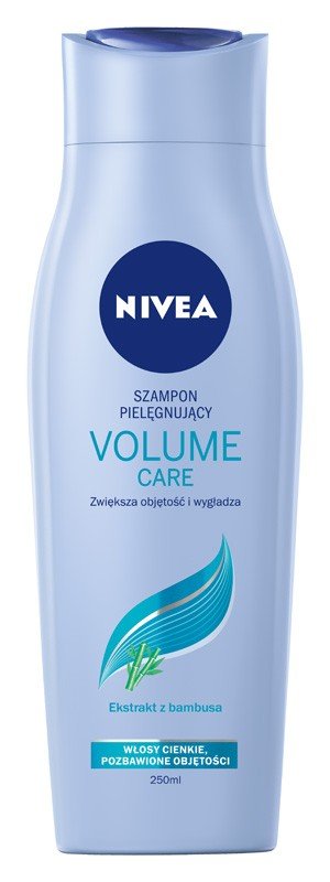 nivea volume care szampon pielęgnujący do włosów cienkich