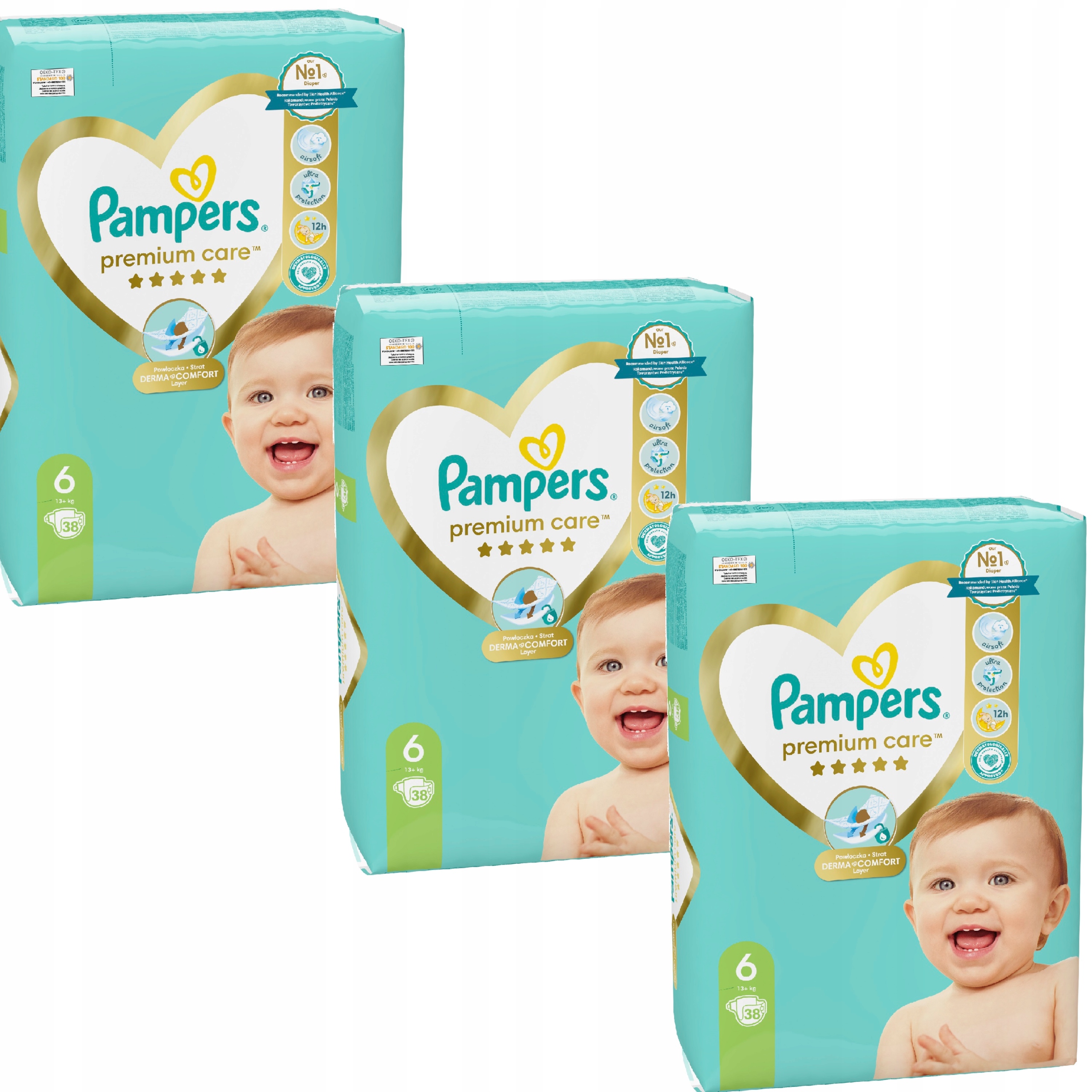 pieluszki pampers premium care 6