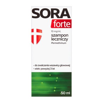 sora forte szampon 50ml przeciw wszawicy wszy