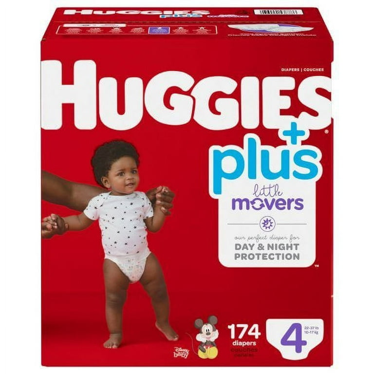huggies 4 plus