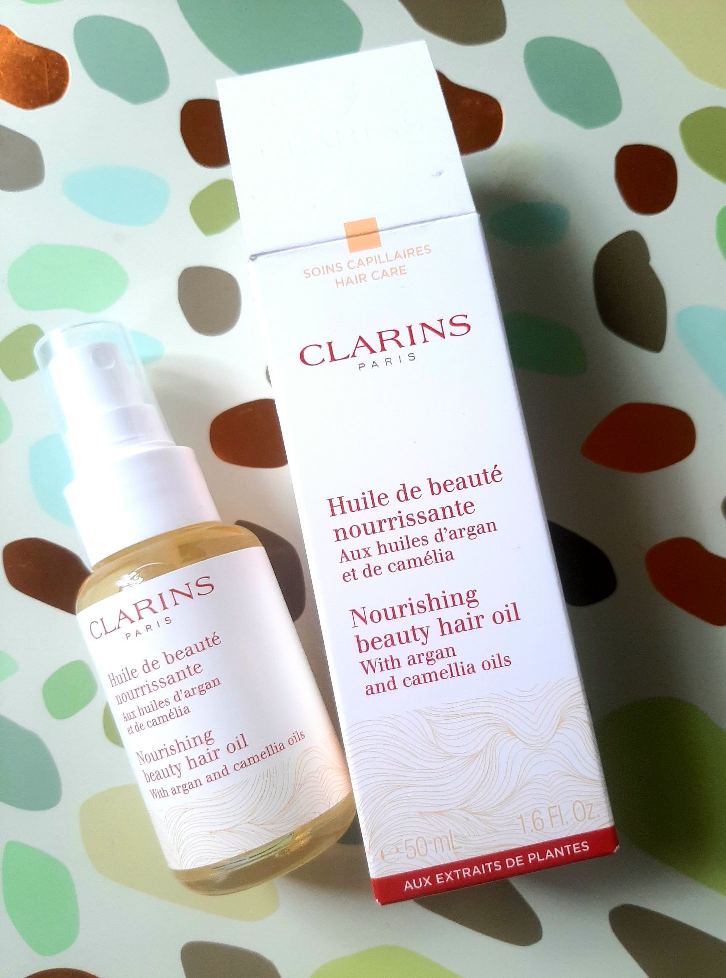 olejek do włosów clarins