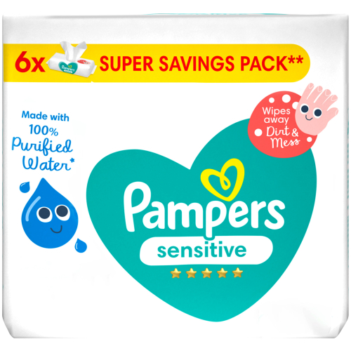 pampers sensitive 6 pak