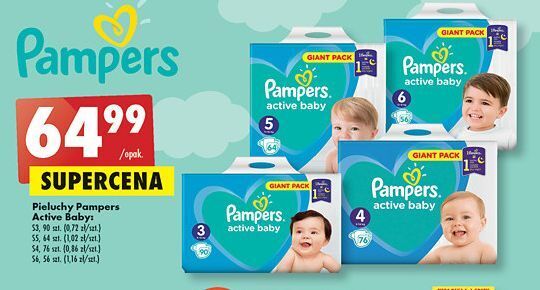 pampers giant pack 3 biedronka