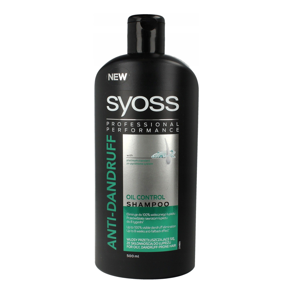 syoss anti-dandruff szampon do włosów 500 ml