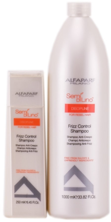 alfaparf semi di lino discipline frizz control szampon skład