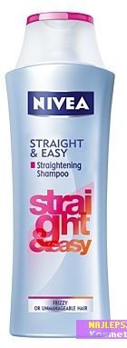 nivea hair care straight & easy szampon prostujący włosy
