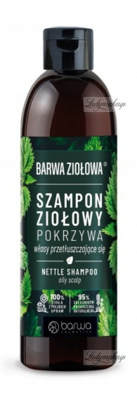 brava szampon do włosów pokrzywowy do włosów przetłuszczających się