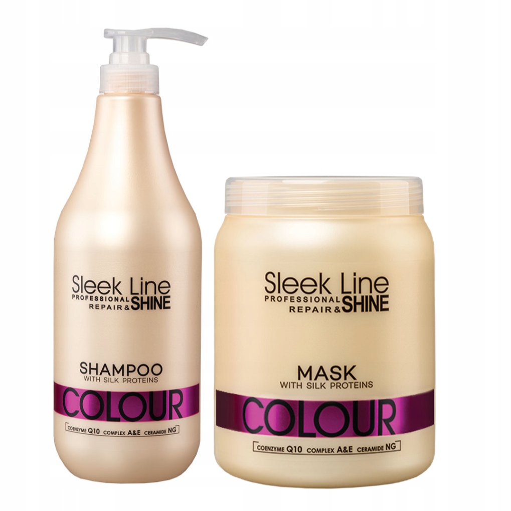 sleek line szampon i maska cena