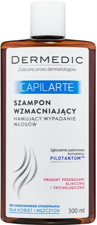 dermedic capilarte szampon wzmacniający hamujący wypadanie włosów ceneo
