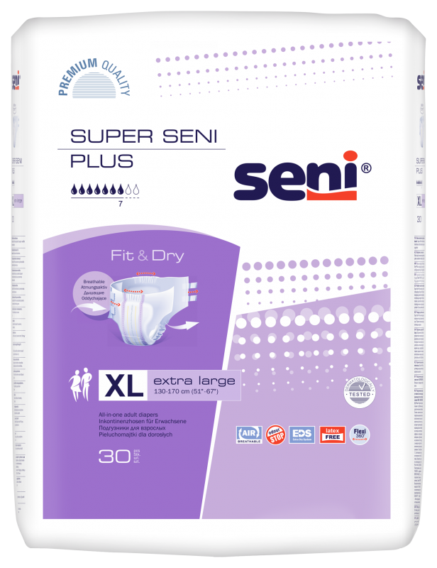 super seni plus xxl 5 10szt pieluchomajtki