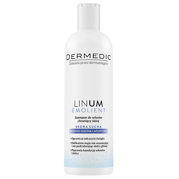 dermedic linum szampon do włosów chroniący skórę