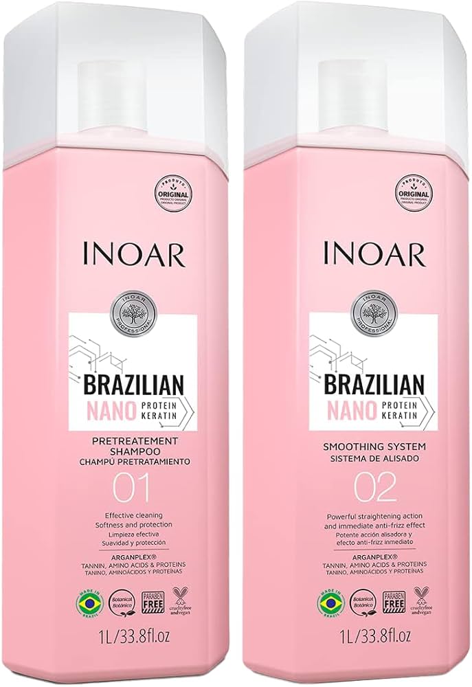 inoar professional keratyna szampon 2 x 80 ml